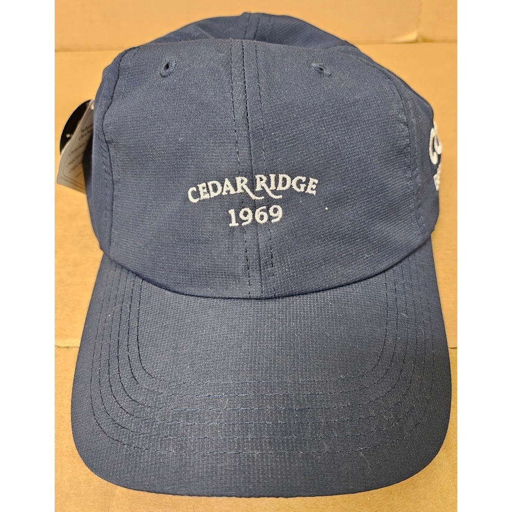 Imperial Cedar Ridge 1969 Ball Cap Golf Blue Trucker‎ Hat One Size New NWT